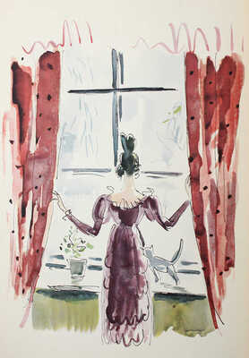 [Собрание В.Г. Лидина] Пушкин А.С. Евгений Онегин. Роман в стихах / Рис. Н. Кузьмина. М., 1933.